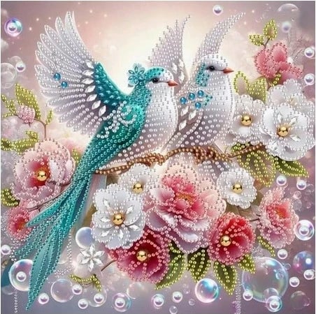 Set mozaik me diamantë Norimpex NO-2002235, 40x30 cm, shumëngjyrësh