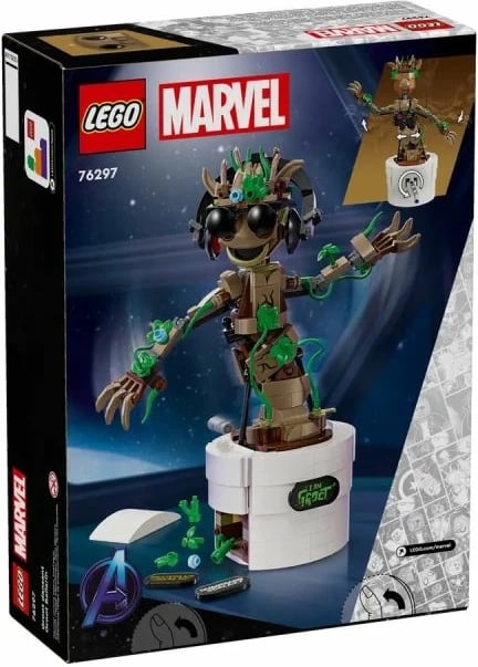 Lego lodër Super Heroes Dancing Groot