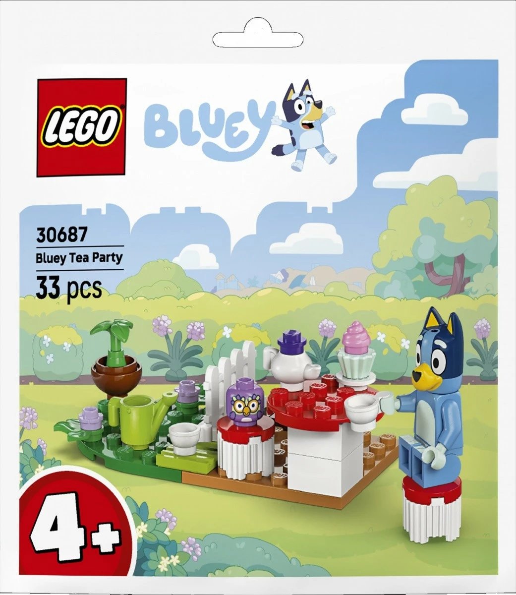 Set ndërtimi LEGO Bluey 30687 Bluey Tea Party, 33 copë, 4+, set i vogël