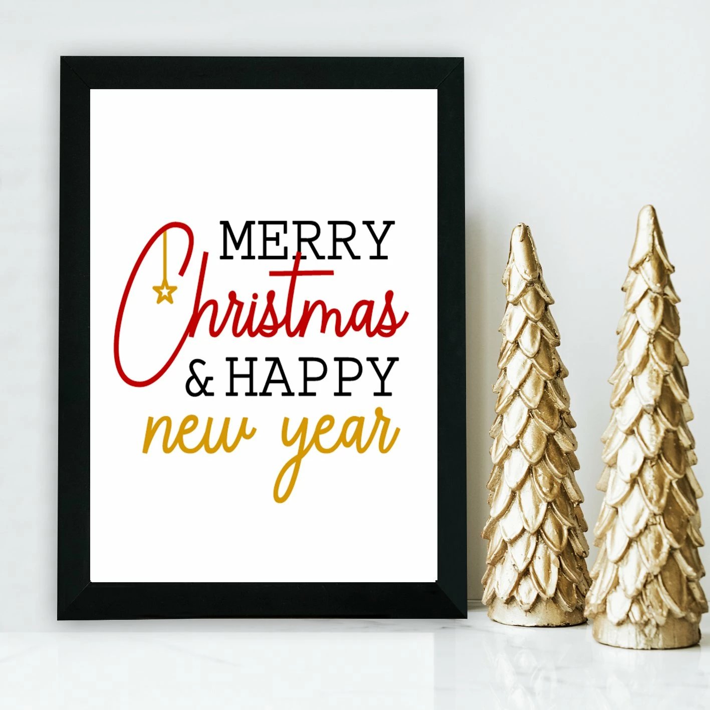 Pikturë dekorative me kornizë, MDF, shumëngjyrëshe, SC489