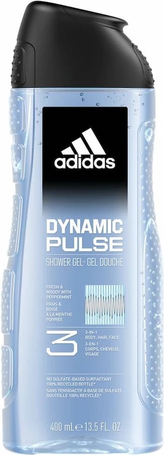 Xhel dushi për meshkuj Adidas Dynamic Pulse 400ml