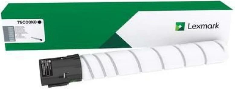 Toner Lexmark 76C00K0 kapacitet standard, 9800-23700 faqe, i zi