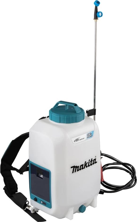 Spërkatës shpine Makita DUS158Z, 15L, me bateri, Blu