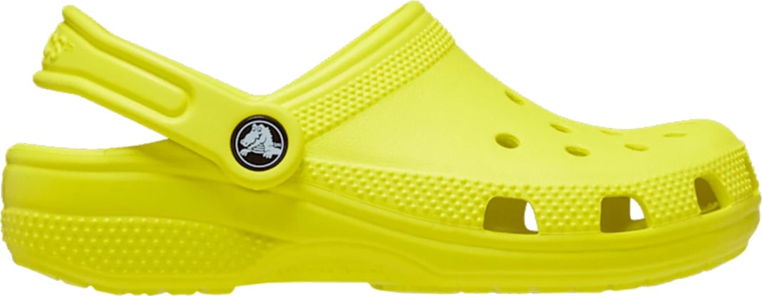Këpucë Crocs për fëmijë, të verdha