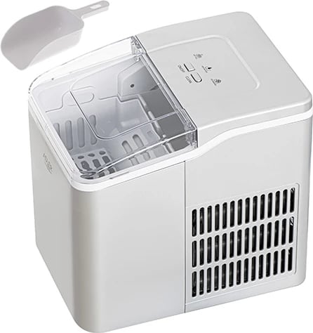 Prodhues akulli Adler AD 8086 12 kg/24h 1.5L pastrim automatik 100 W, argjendtë