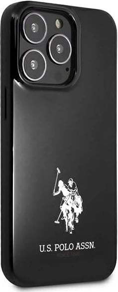 Mbështjellës U.S. Polo Assn. USHCP13XUMHK për iPhone 13 Pro Max, Hardcase, TPU, Zi Mbështjellës U.S. Polo Assn. USHCP13XUMHK për iPhone 13 Pro Max, Hardcase, TPU, Zi