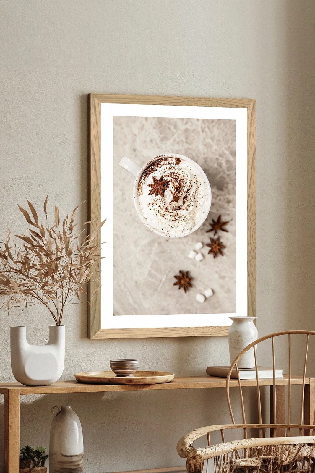 Pikturë dekorative, shumëngjyrëshe, Wallity, Tekhammdf122, 33x48cm