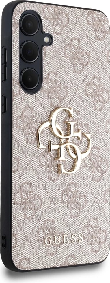 Mbështjellës Guess 4G Big Metal Logo për Samsung Galaxy A35, Rozë Mbështjellës Guess 4G Big Metal Logo për Samsung Galaxy A35, Rozë