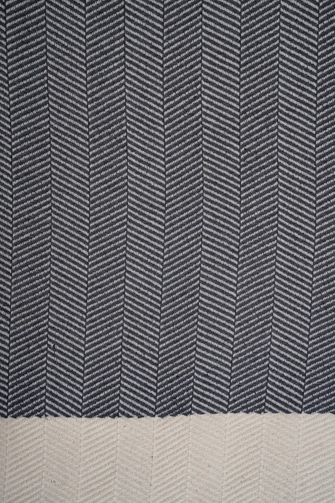 Peshqir plazhi Fouta, ngjyrë antracit, Mijölnir, 90x180cm