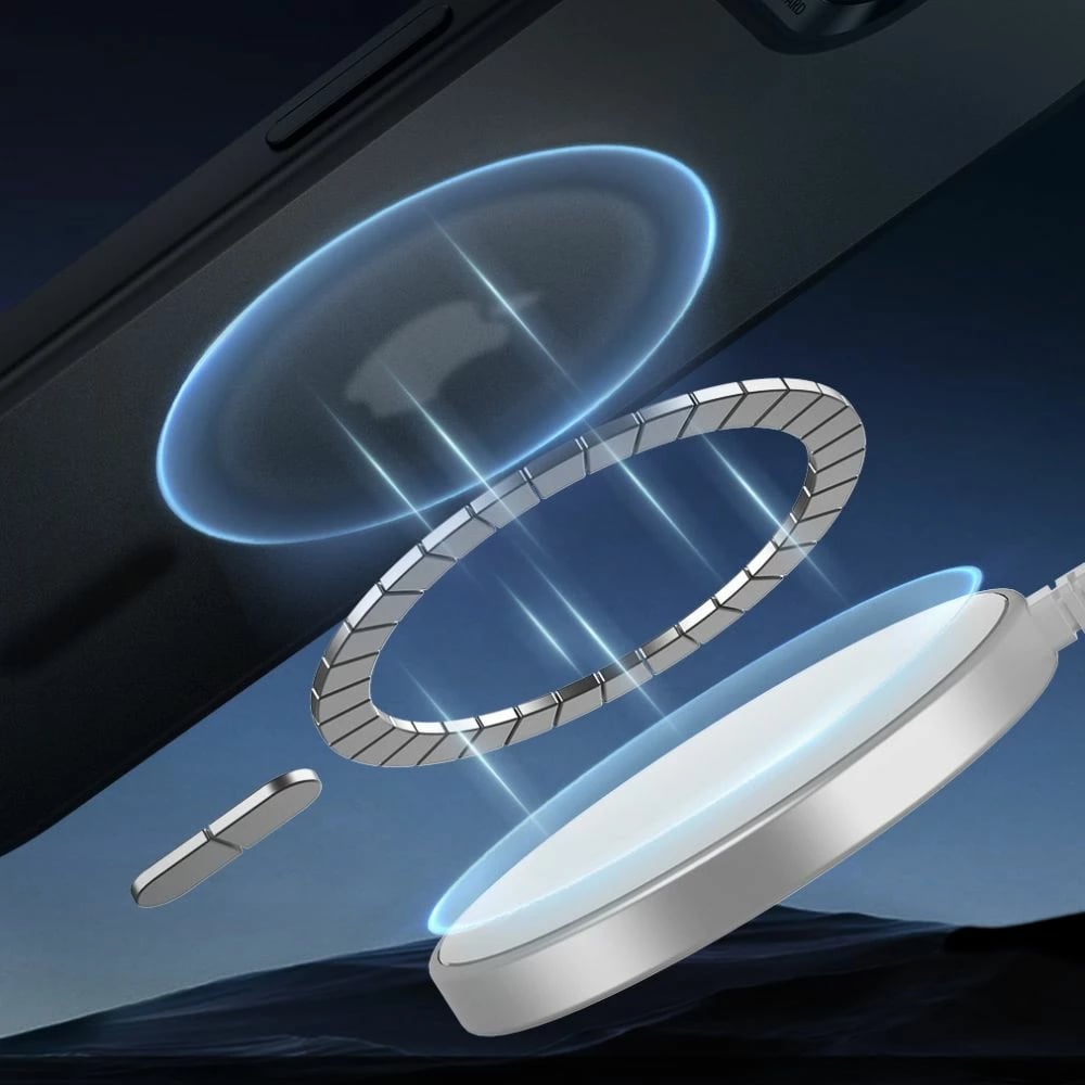 Mbështjellës ESR Classic Hybrid HaloLock për iPhone 16e, MagSafe, zi