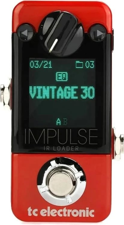 Efekt kitarë TC Electronic Impulse IR Loader, e kuqe