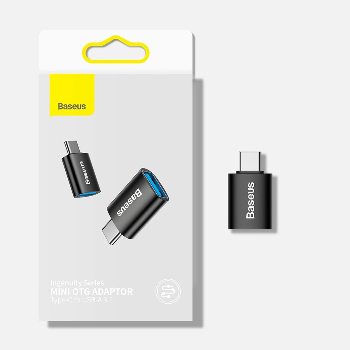 Adapter USB Type-C në USB-A 3.2 Gen 1 Baseus Ingenuity Series, Blu Adapter USB Type-C në USB-A 3.2 Gen 1 Baseus Ingenuity Series, Blu