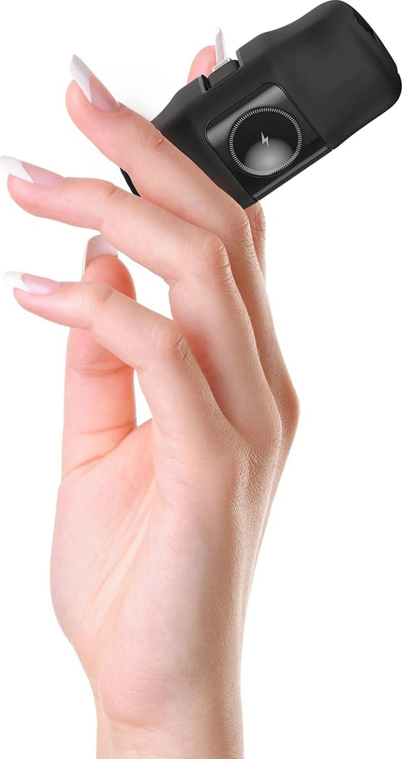 Powerbank Wozinsky WF16-YLS, 5000mAh, 15W, me kabllo USB-C të integruar dhe karikues për Apple Watch, e zezë