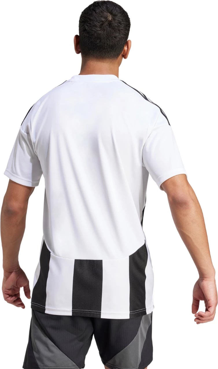 Maicë për meshkuj adidas, e bardhë-e zezë