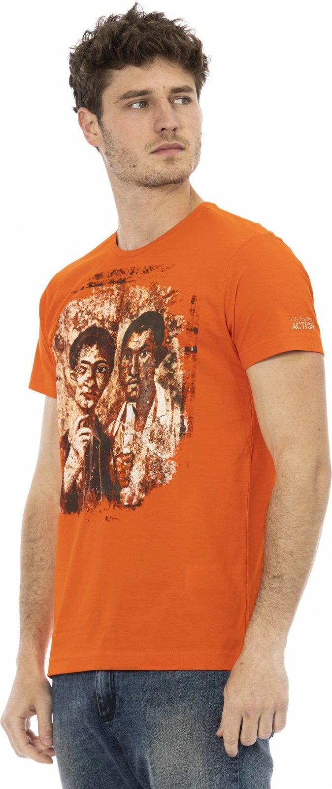 Maicë për meshkuj Trussardi Action, e portokalltë