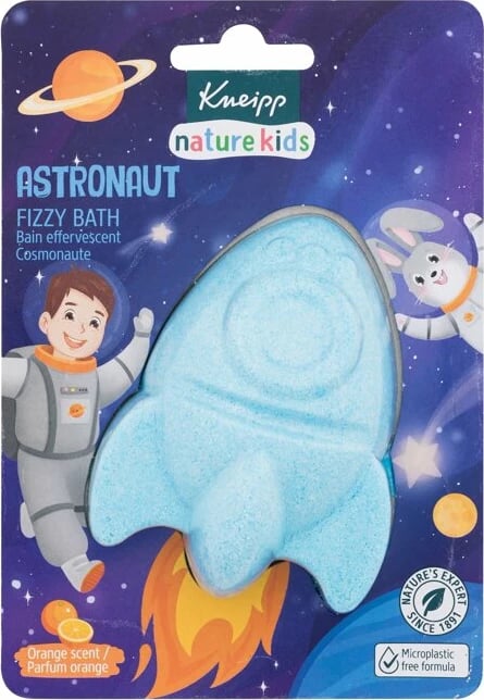 Bombë për banjo për fëmijë Kneipp Astronaut Fizzy Bath 95g
