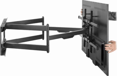 Mbajtës lëvizës me pjerrtësi për TV Sbox, 43"-90"