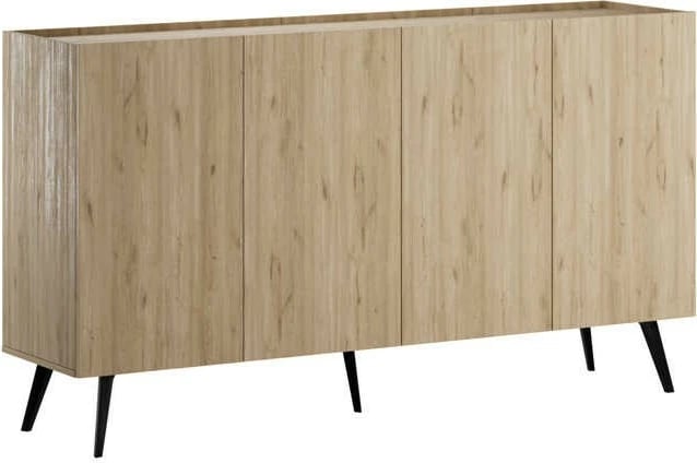 Konsolë Hanah Home, Kns-740-Ff-2, ngjyrë lisi