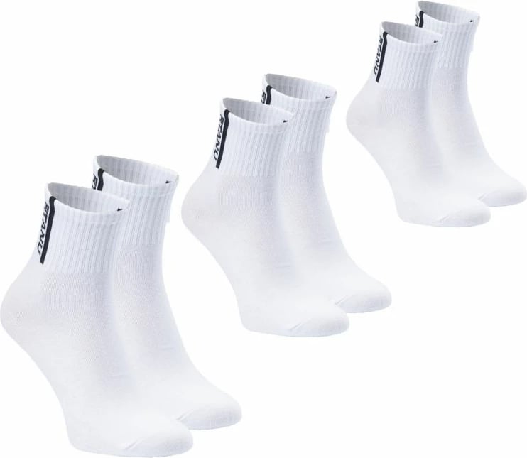 Çorape të shkurta Fitanu, të bardha