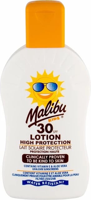 Losion për diell për fëmijë Malibu Kids SPF30, 200ml