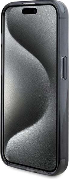 Mbështjellës BMW Ring Stand M Collection MagSafe për iPhone 15 Pro Max, i zi