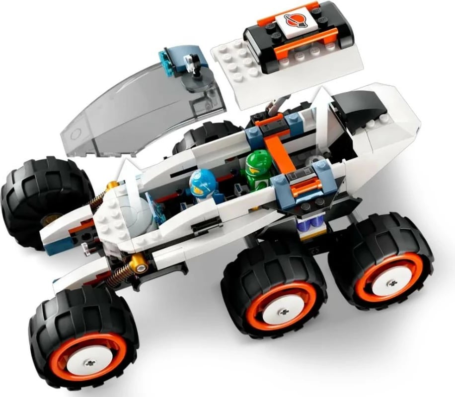 Set ndërtimi LEGO City 60431 Space Rover dhe Eksplorimi i Jetës Hapësinore, 311 pjesë