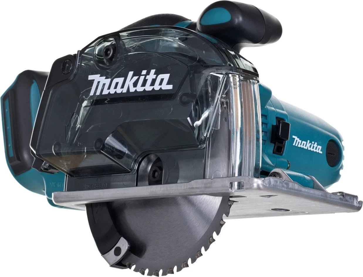 Sharrë rrethore portative Makita DCS552Z, 13.6 cm, 3600 RPM, Zi, Blu