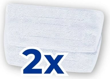 Jastëk mop për avull Vileda Steam XXL, 40 cm, mikrofibër, i bardhë