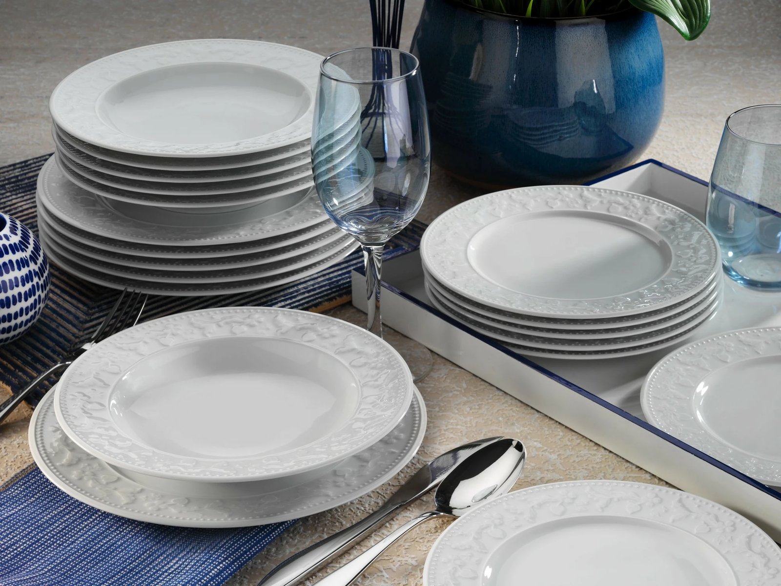 Set enësh për drekë (24 copë), Hermia, SV24Y200