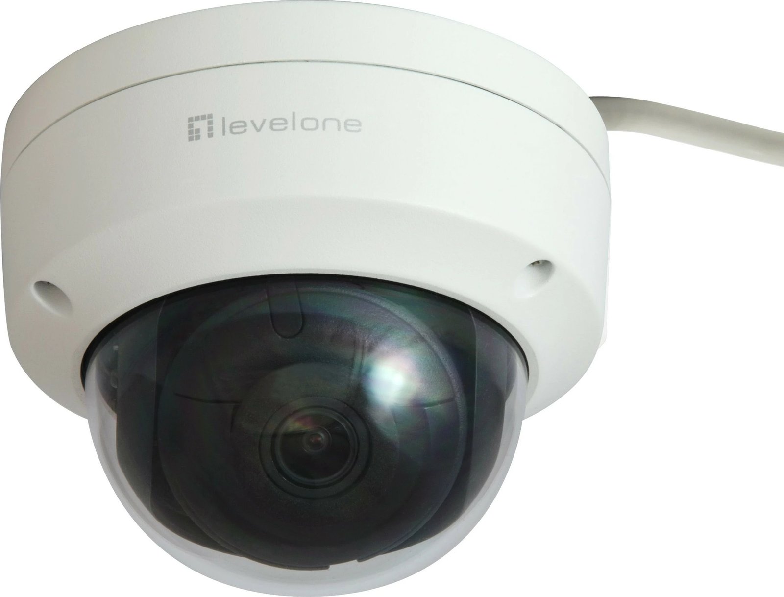 Kamerë sigurie LevelOne GEMINI FCS-3403, 4-Megapixel, H.265, PoE, IR LED, e bardhë Kamerë sigurie LevelOne GEMINI FCS-3403, 4-Megapixel, H.265, PoE, IR LED, e bardhë