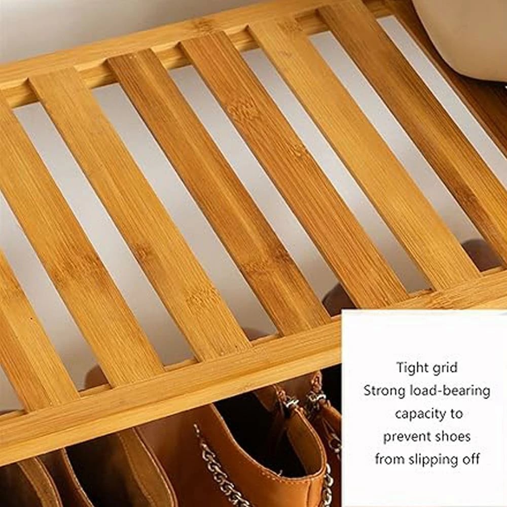 Raft këpucësh Nextdeco Bambus 3 Nivele