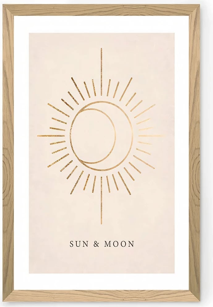 Pikturë dekorative Wallity, MDF, shumëngjyrëshe, Tekhammdf18, 33x48cm