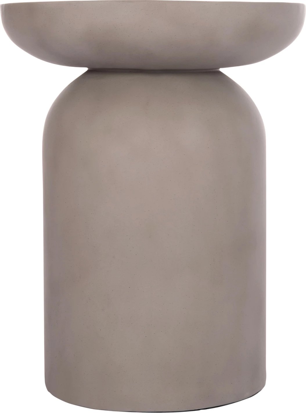 Tavolinë anësore e lartë ANNA, fibër-cement, ngjyrë gri, FH18160.03, 60x76cm