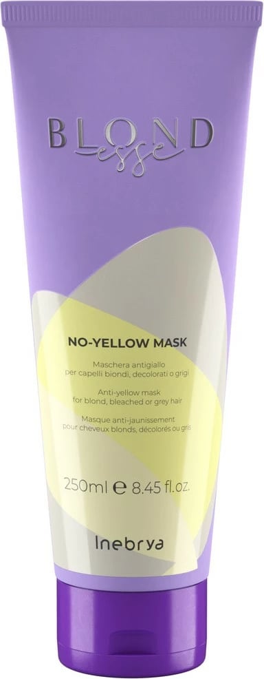 Maskë për flokë Inebrya No-Yellow, 250 ml