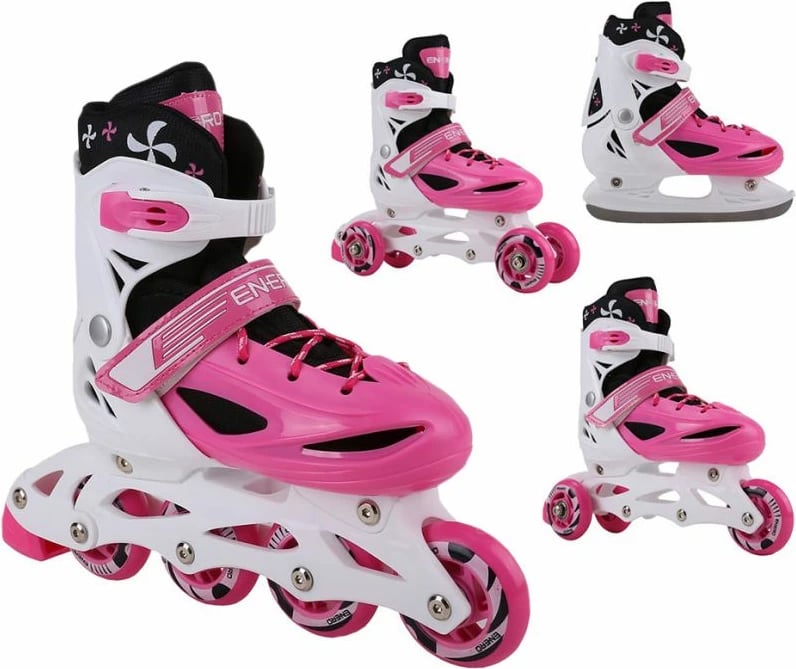 Patina 4-në-1 për fëmijë Inny, rozë