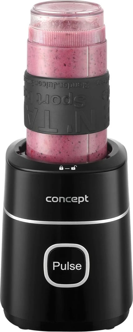 Blender, Concept SM3490, 700 W, Tritan 1 L + 570 ml + 400 ml, mulli për erëza, e zezë