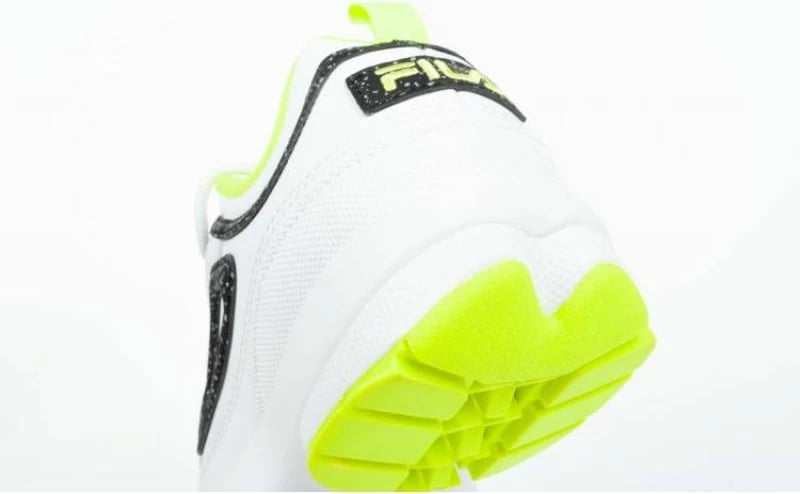 Atlete për fëmijë Fila Disruptor, të bardha me gjelbër