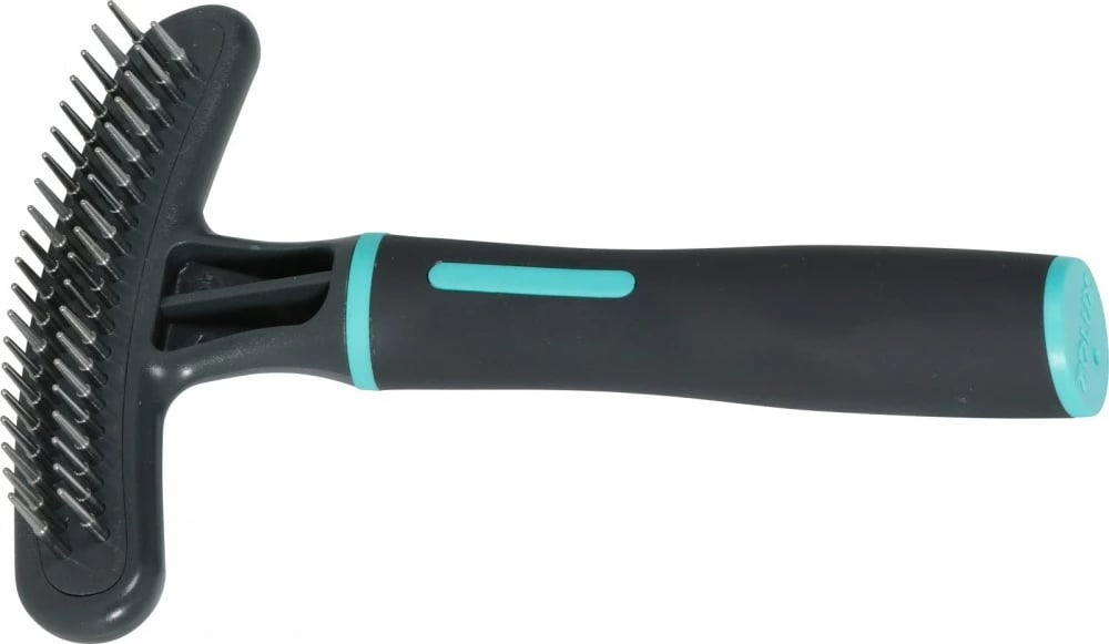 Krahër për qenë Zolux Double-rowed Comb, hiri 
