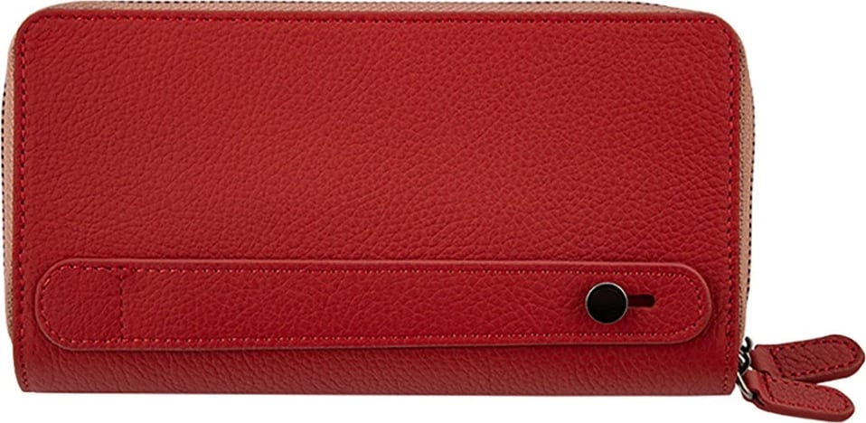 Portofol uniseks Zoozie Bags, ngjyrë dry rose, Orleans