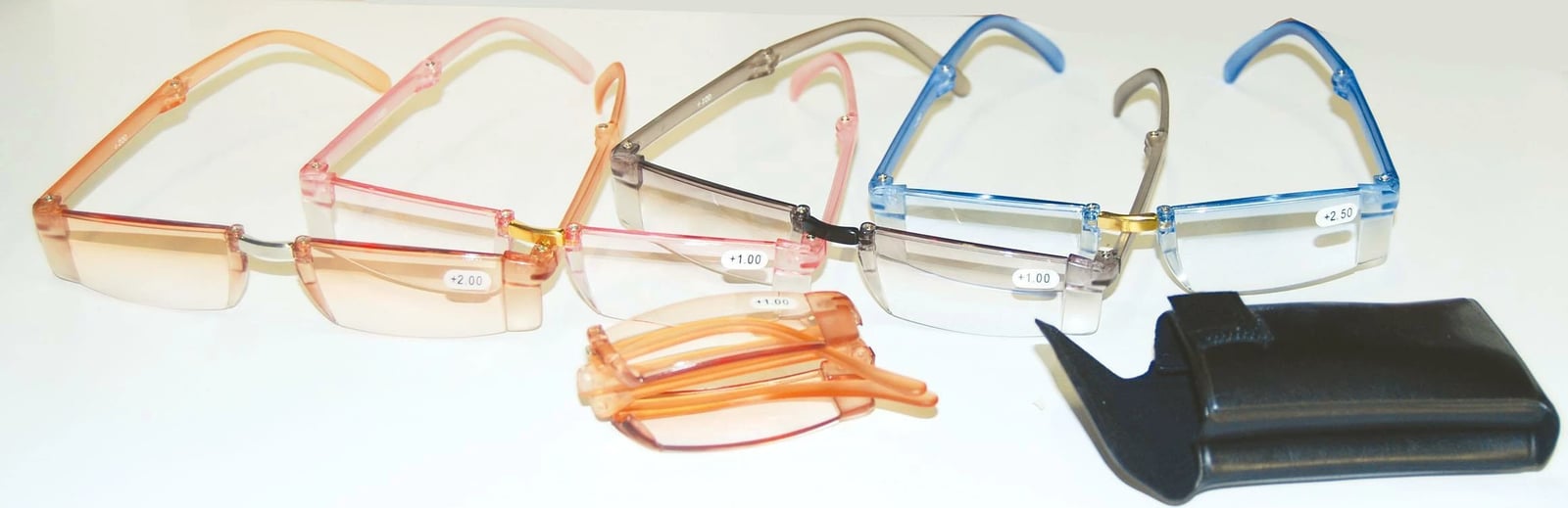 Syze leximi NEXT, në ngjyra të ndryshme, me kuti lëkure