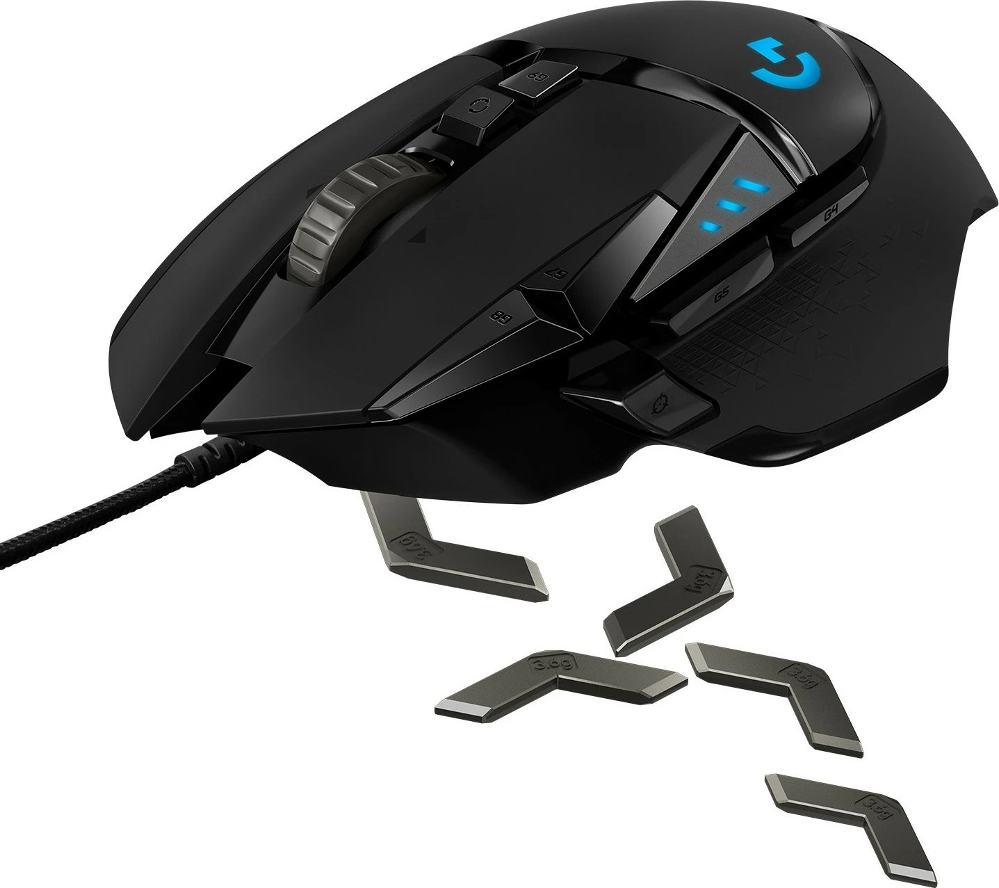 Maus Logitech G G502 HERO, 25600 DPI, USB, i zi Maus Logitech G G502 HERO, 25600 DPI, USB, i zi