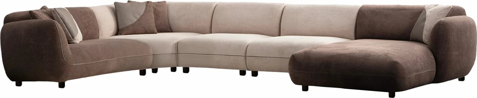 Këndare Pavia, krem dhe kafe, Atelier del Sofa