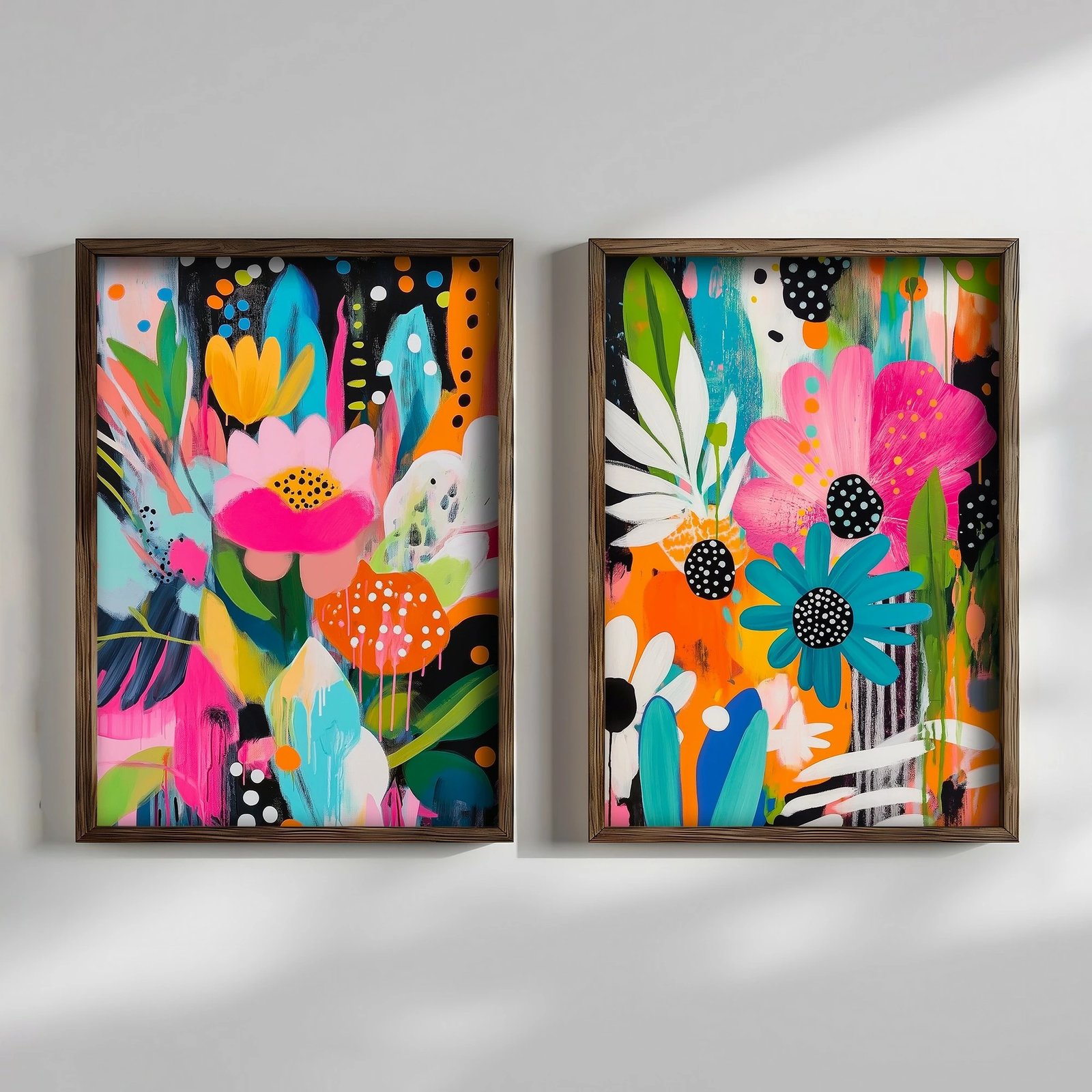 Pikturë dekorative me kornizë MDF (2 copë), Wallity, TUN135