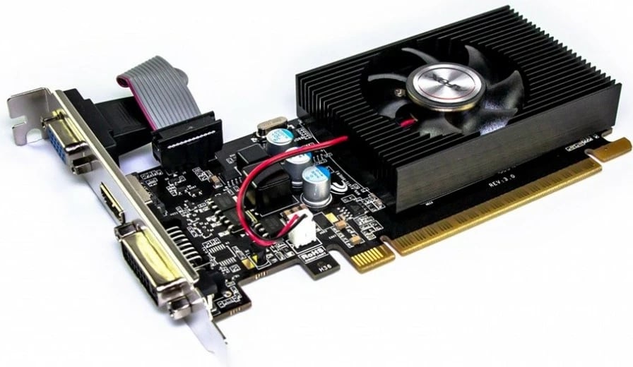 Kartelë grafike AFOX GeForce GT 610 1GB DDR3 64-bit PCIe 2.0, DVI/HDMI/VGA, Low Profile (LP)