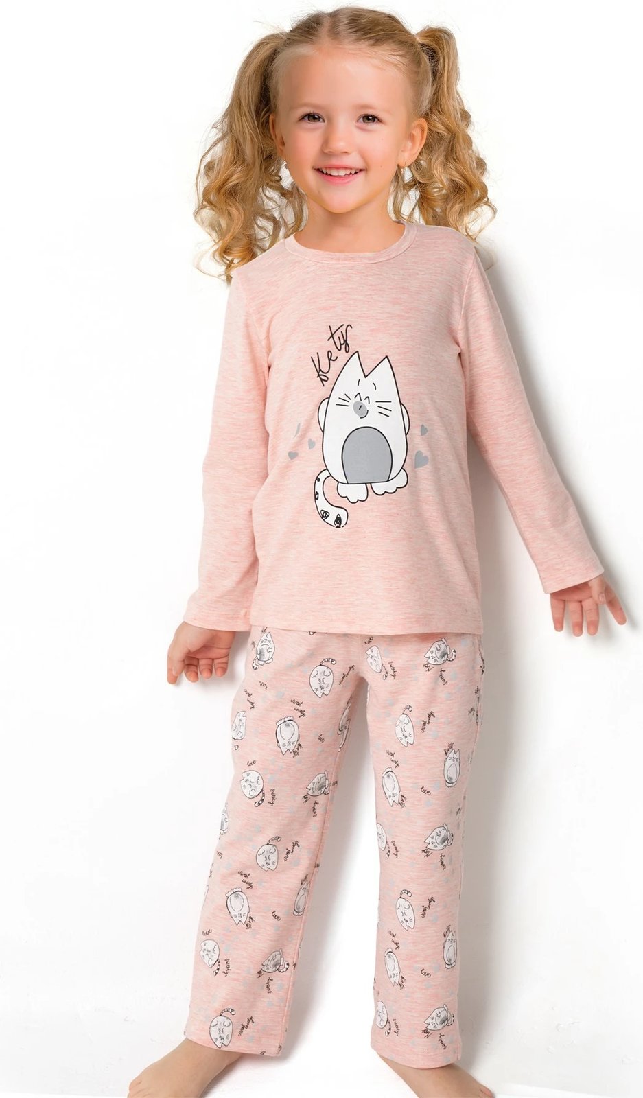 Pizhama për fëmijë Jumeon, 002-000823002, rozë