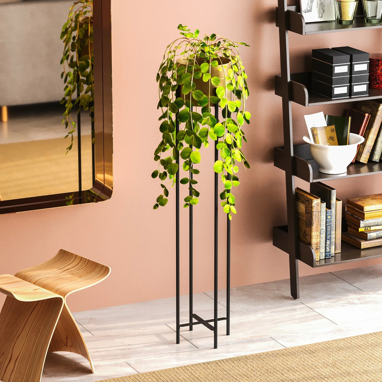 Vazo dekorative e zezë, Evila Originals, GED-024-A