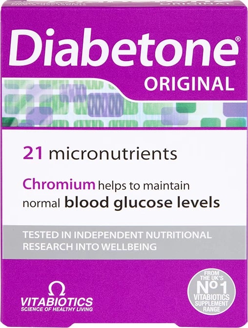 Diabetone Original – Suplement për Mbështetje të Shëndetit të Sistemit Endokrin dhe Metabolizmit