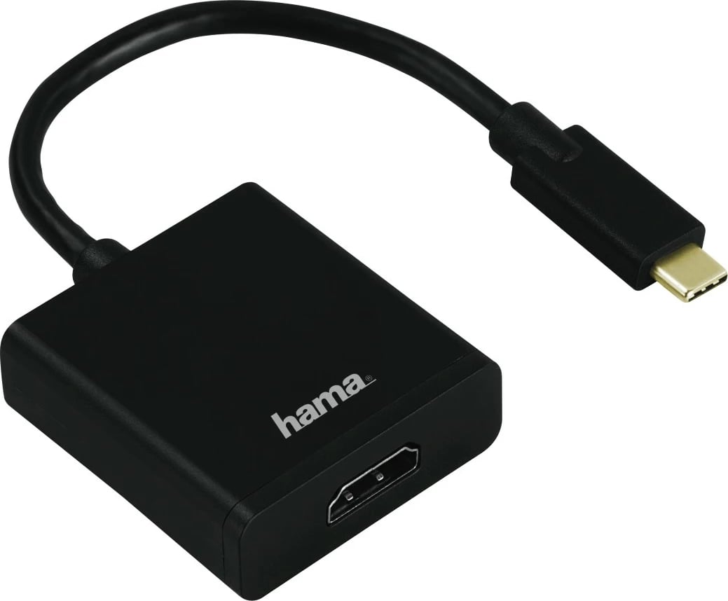 Konvertues Hama USB-C në HDMI Ultra HD, 135726