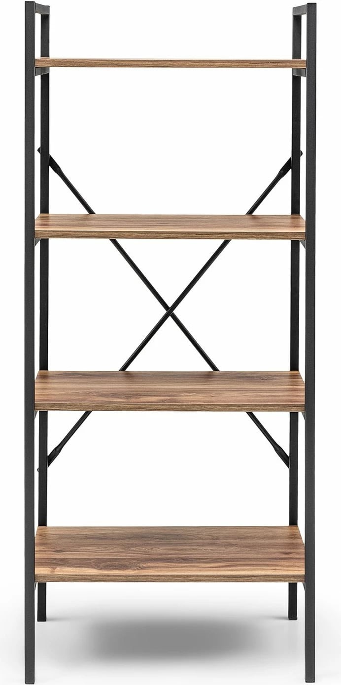 Raft librash Skye Decor, ngjyrë lis dhe gri, Ggmbtlktp001