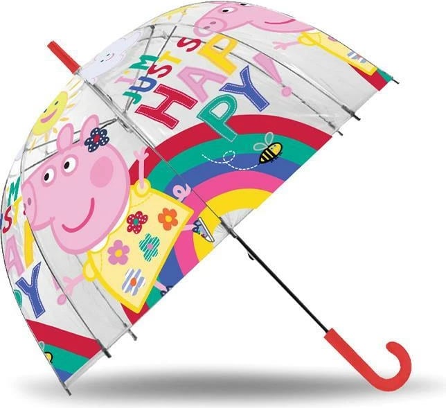 Çadër transparente EUROSWAN Peppa Pig Ø46cm